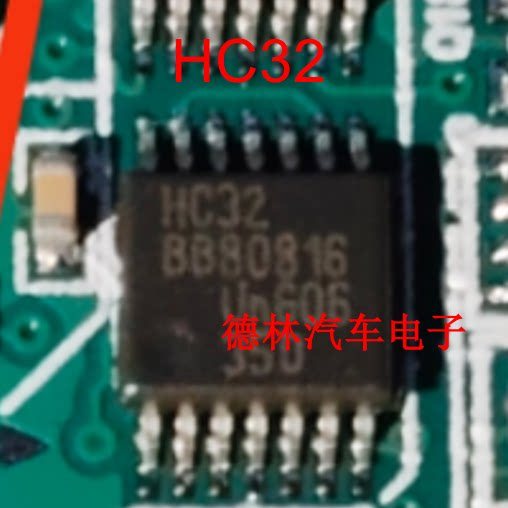 HC32 ยี่ห้อใหม่ NXP 74HC32PW, 118 Patch TSSOP14 หรือชิปลอจิกประตู