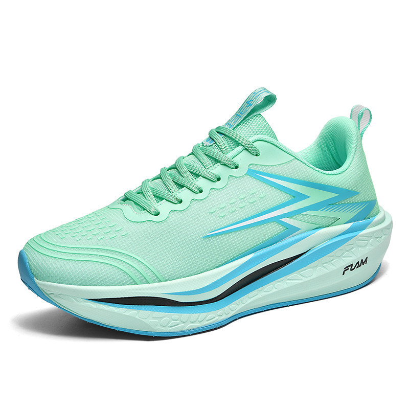 2026 Flyburn 4 แผ่นคาร์บอนรองเท้าวิ่งสําหรับมาราธอนการฝึกอบรมขนาดใหญ่ผู้ชายผู้หญิง Racing กีฬารองเท้