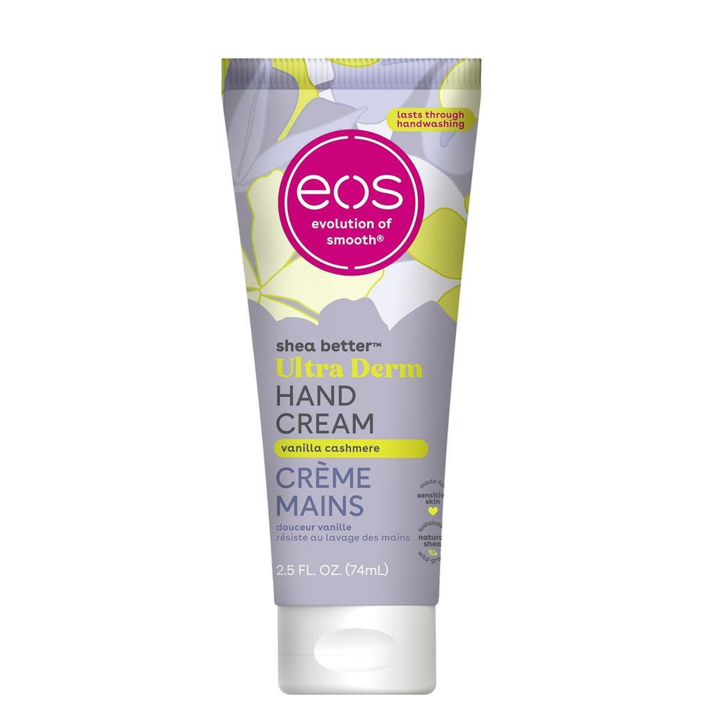 Eos Shea Better Hand Cream - โลชั่นทามือวานิลลาแคชเมียร์ | ความชุ่มชื้นทันที + การป้องกันที่ยั่งยืน 