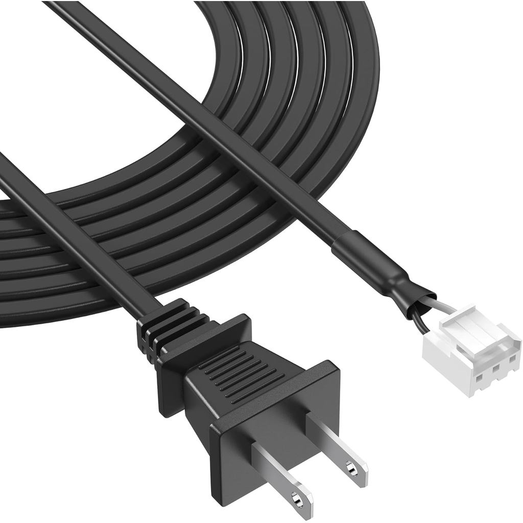 6ft 18AWG AC สายไฟภายในสายสําหรับ Vizio E420AR E500AR D40F-J09 D43F-J04 พร้อมการเชื่อมต่อ Power Boar