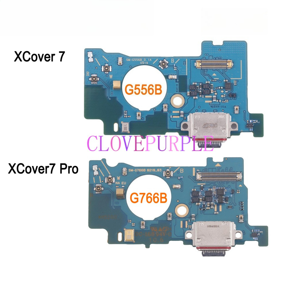 1X ชาร์จพอร์ตสําหรับ Samsung Galaxy XCover7 Pro SM-G766B/Galaxy XCover 7 SM-G556B, XCover7 USB ชาร์จ