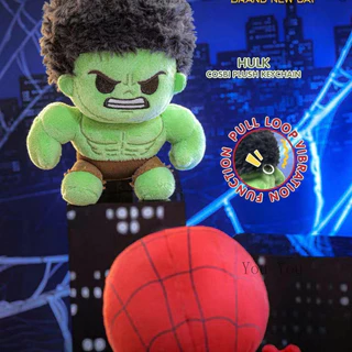 ของแท้ Hot Toys Cosbi Marvel Spider-Man Brand New Day ตุ๊กตาขนปุยกล่องสุ่ม พวงกุญแจ ของขวัญ -203