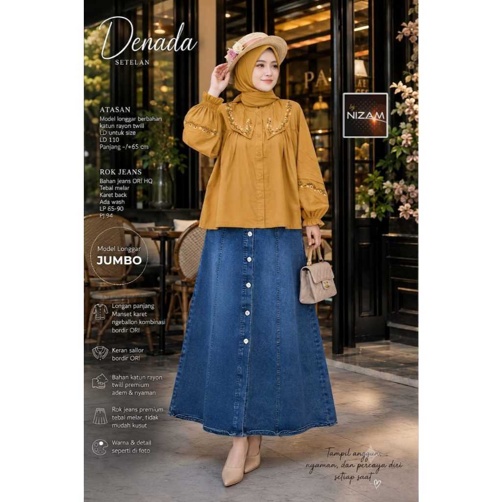 มีกลุ่มซื้อขายขอแอดมิน er elrumi 2607 DENADA NIzAM SKIRT SET er elrumi