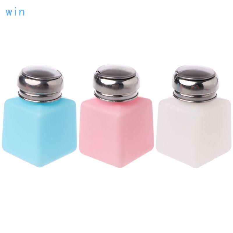 Win 3 15x1 97in ขวดปั๊มกดพลาสติก Anti-static ขวด Dispenser 100ml