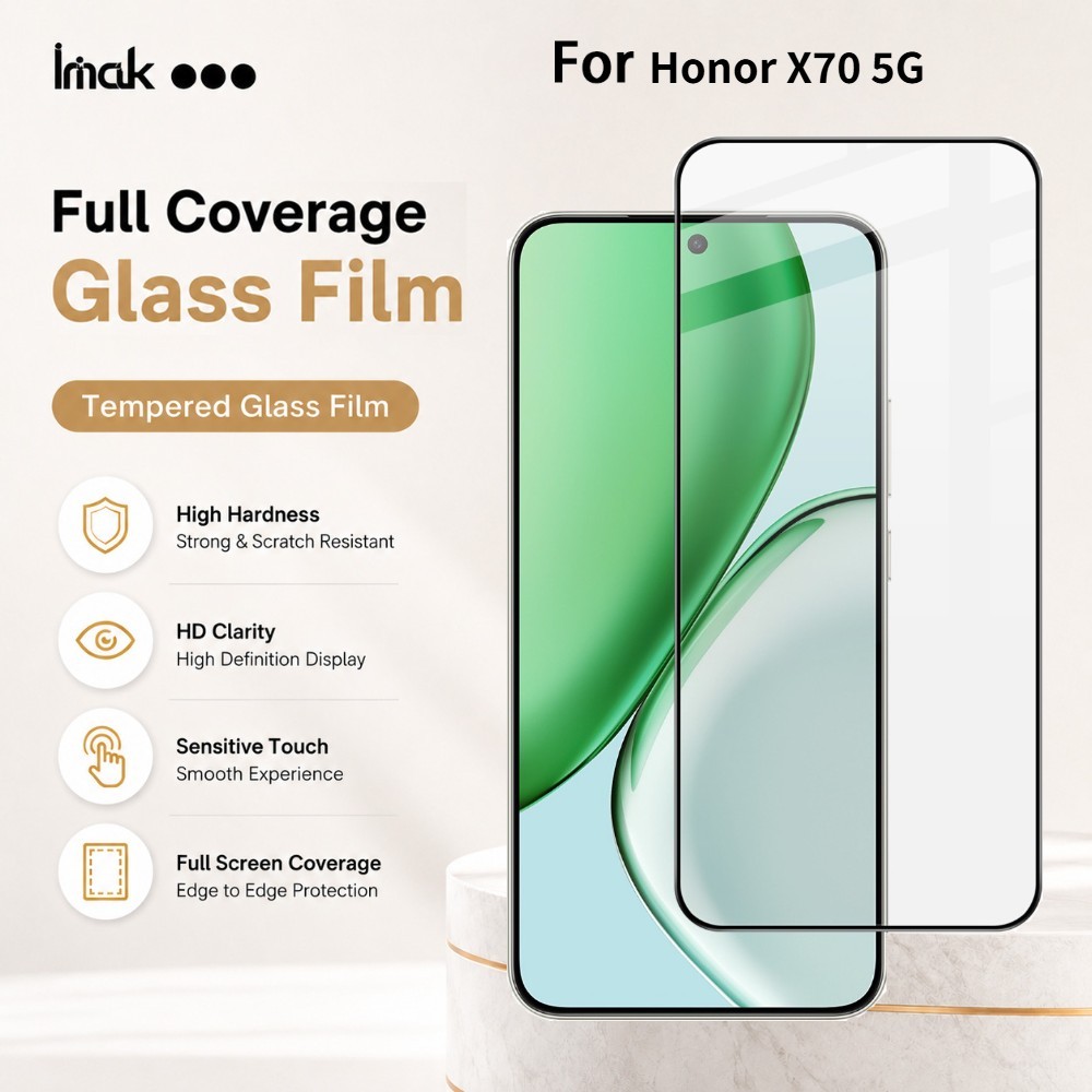ฟิล์มกระจก สำหรับ Honor X70 X70i X60 GT X60i 5G ป้องกันรอยขีดข่วน HD ใส FM0003