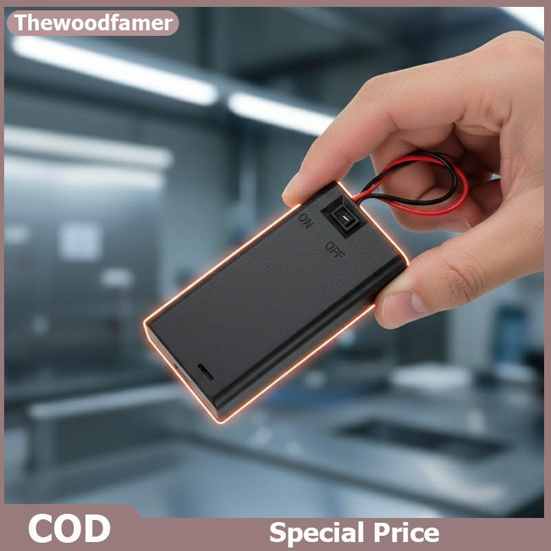 Thewoodfamer AA แบตเตอรี่กล่องแบตเตอรี่ AA 1/2/3/4 ช่อง AA แบตเตอรี่ 14500 AA กล่องเก็บ DIY พร้อมการ