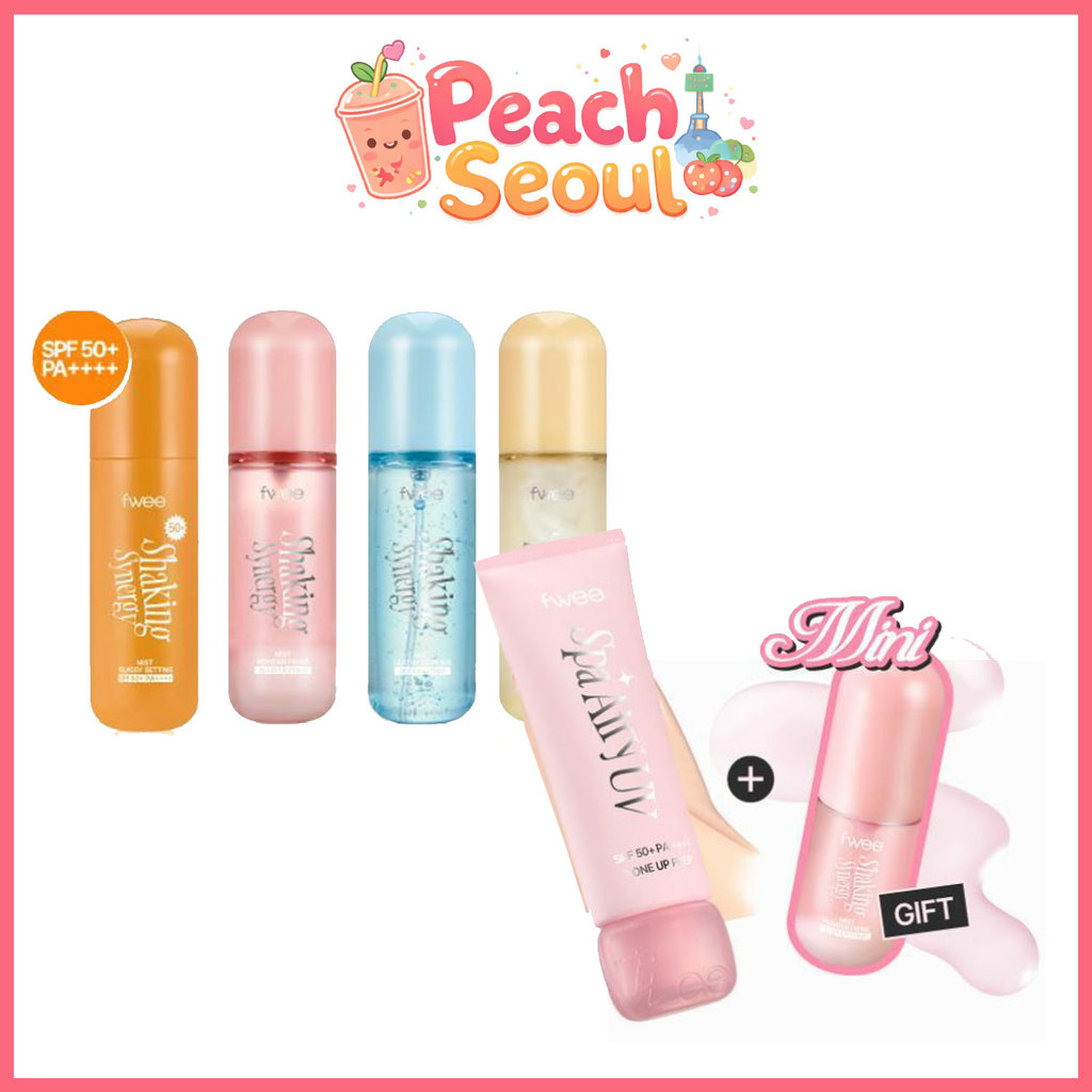 [fwee] Shaking Synergy Mist/UV Tone-Up Base_From Korea