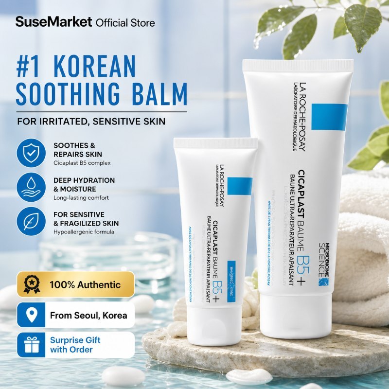 La Roche-Posay Panthhenol B5 Plus Repair Cream 40ml/100ml Derma Moisturizer ปลอบประโลม Redness Resto