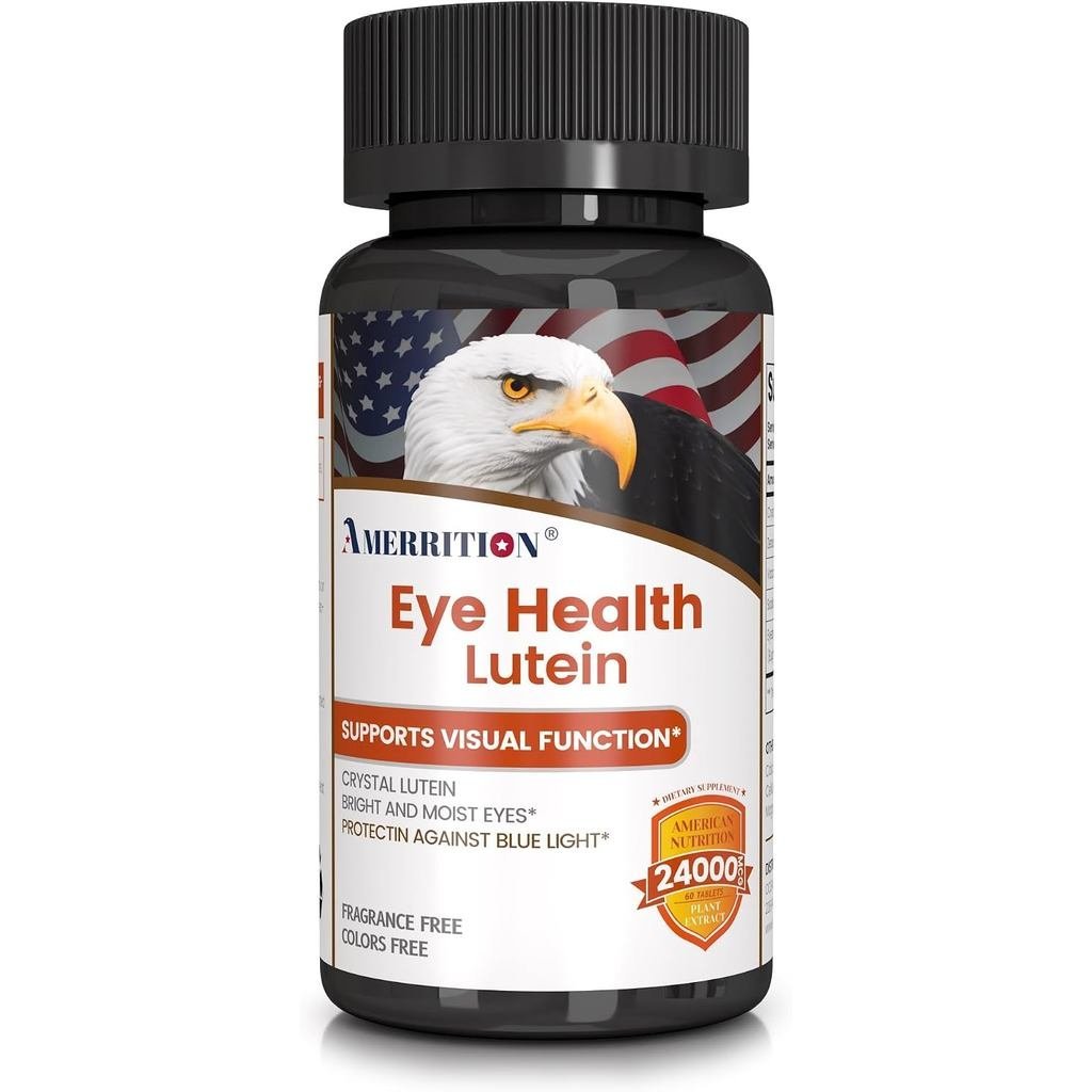 Advanced Lutein Eye Health wZeaxanthin 60 เม็ด | Lutein Zeaxanthin Vision port สุขภาพตา NonGMO Glute