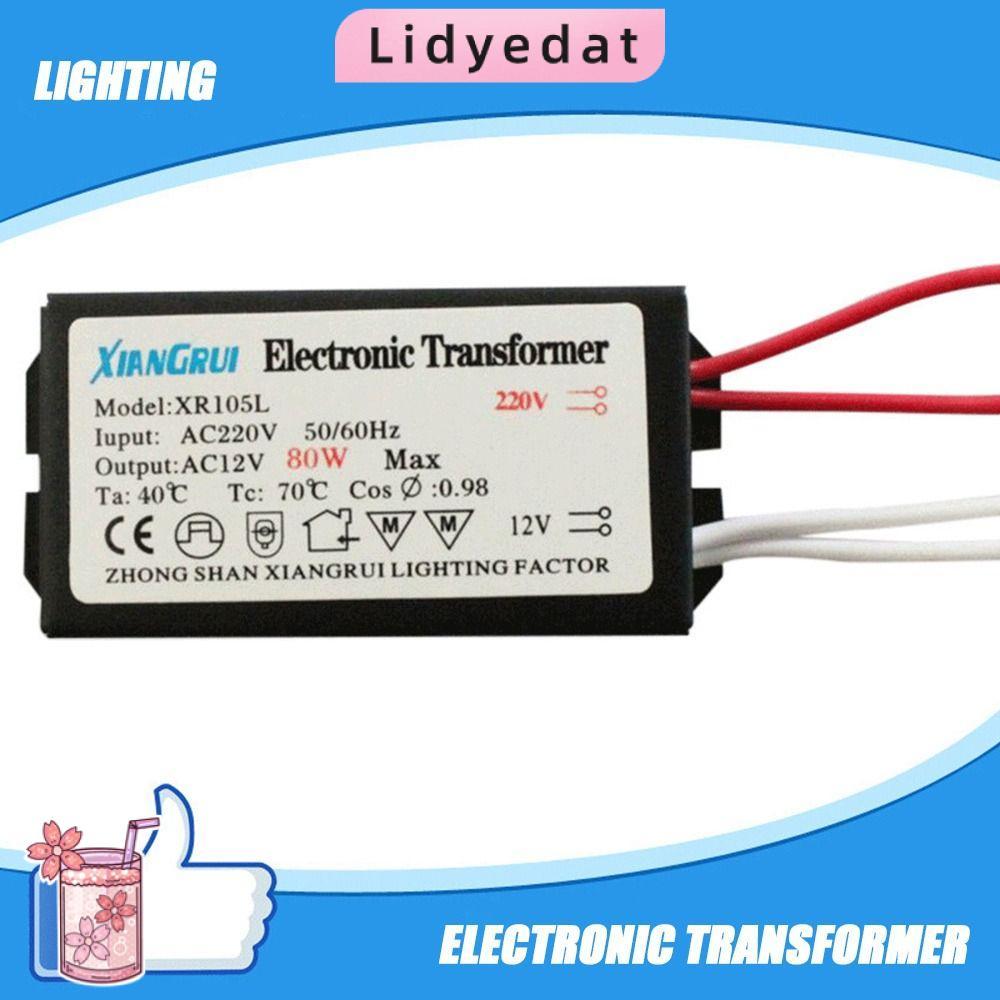 LIDYEDAT165 โคมไฟหม้อแปลงไฟฟ้าอิเล็กทรอนิกส์ Stable ที่แม่นยําปฏิบัติ AC220V เอาต์พุต AC12V
