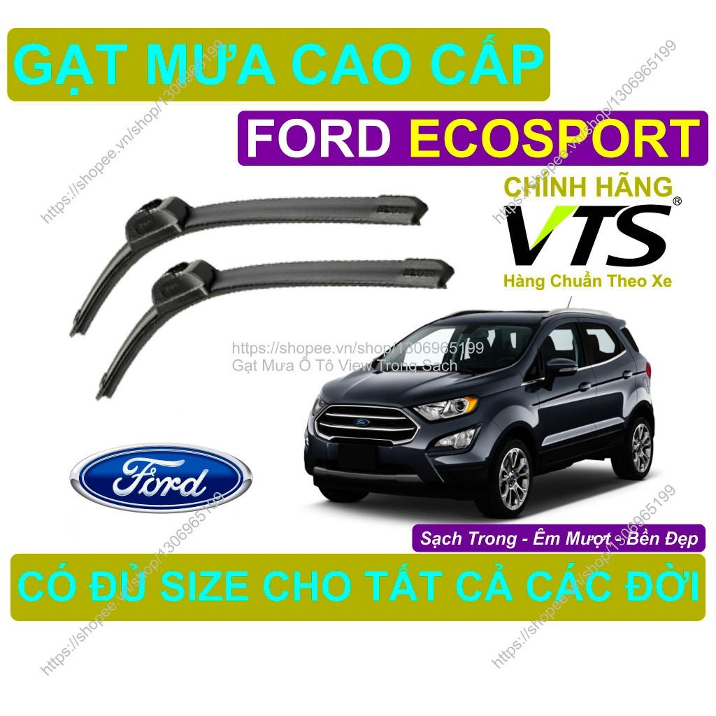 ที่ปัดน้ําฝนซิลิโคน Ford Ecosport, ที่ปัดน้ําฝน Ford Ecosport คู่ มีจําหน่ายทุกขนาดสําหรับรุ่น Ford 