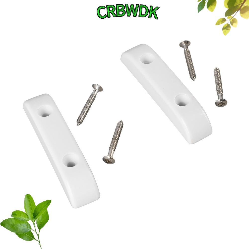 CRBWDK 4 ชิ้น Bass Thumb REST,พลาสติกน้ําหนักเบาเบสกีตาร์ Thumb REST, Premium White Bass Finger REST