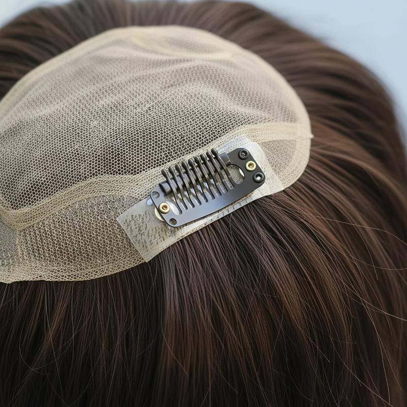 BMK Professional Snap Hair Extension วิกผมชิ้น 32 มม.6/10 ชิ้น Tangle ฟรีคลิปสําหรับผมมนุษย์ Bangs ค