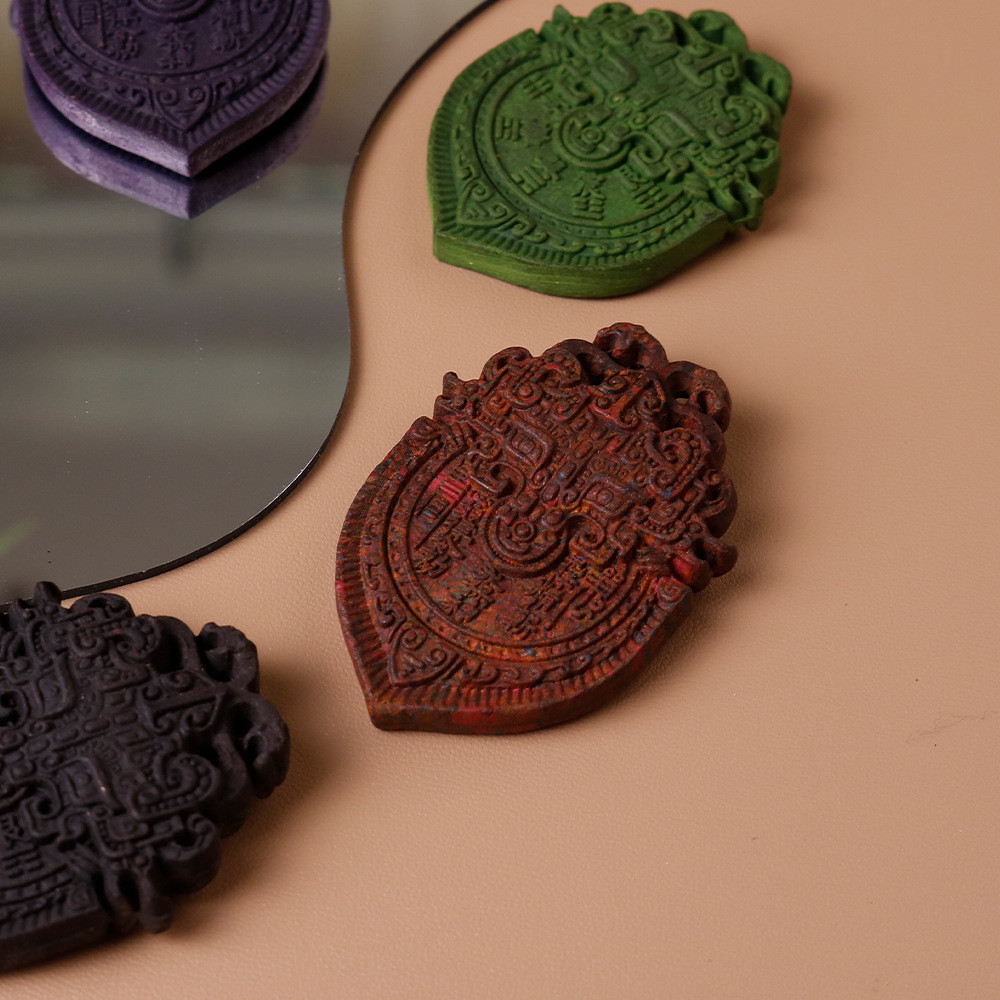 Mountain Ghost Send Money Token จี้สร้อยคอ Retro คอแขวน Wenwan DIY อุปกรณ์เสริม