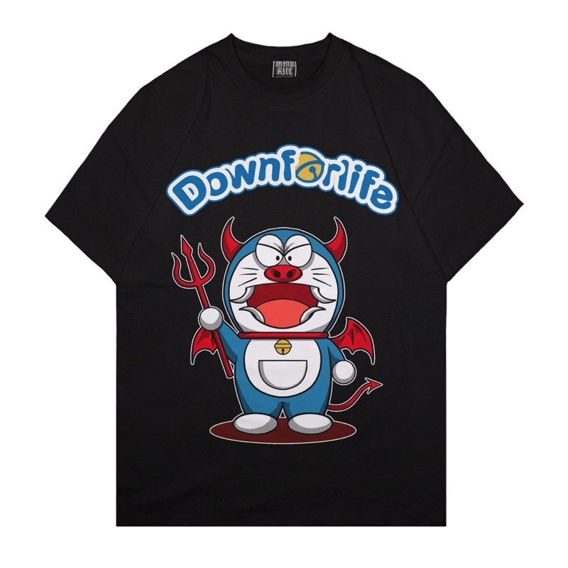 เสื้อยืดผู้ชาย Down For Life "Satan by Me"
