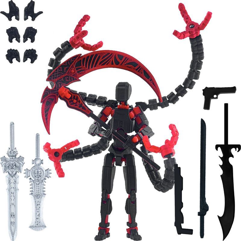 Dummy13-3D Printing T13 Action Figure-Dr. Octopus Demon Figure Series, Variety Joint Figure 0809