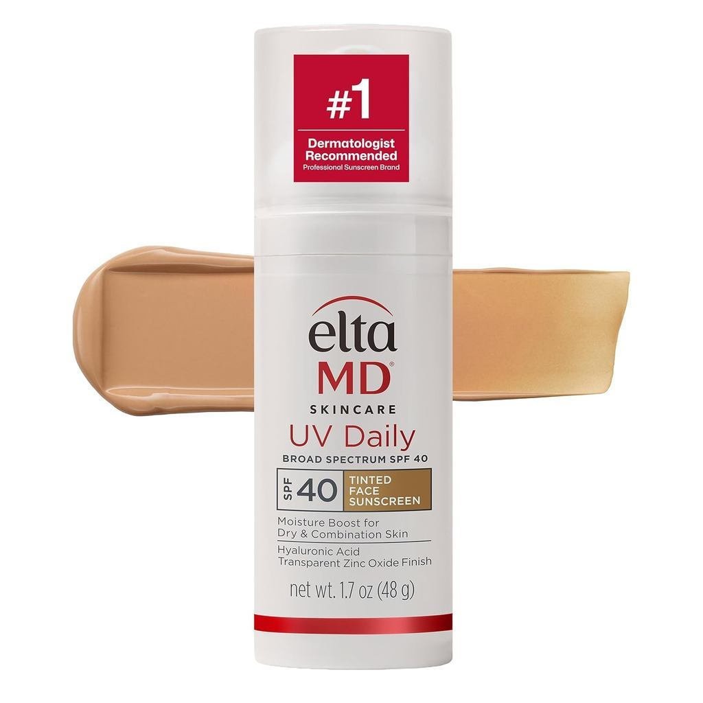 EltaMDUVDailySPF40 Zinc Oxide Facial Sunscreen Moisturizer, Daily Facial Moisturizer ประกอบด้วย SPF,