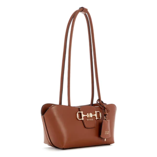 GUESS กระเป๋า รุ่น VG991008 JANIE SHOULDER SATCHEL สีน้ำตาล