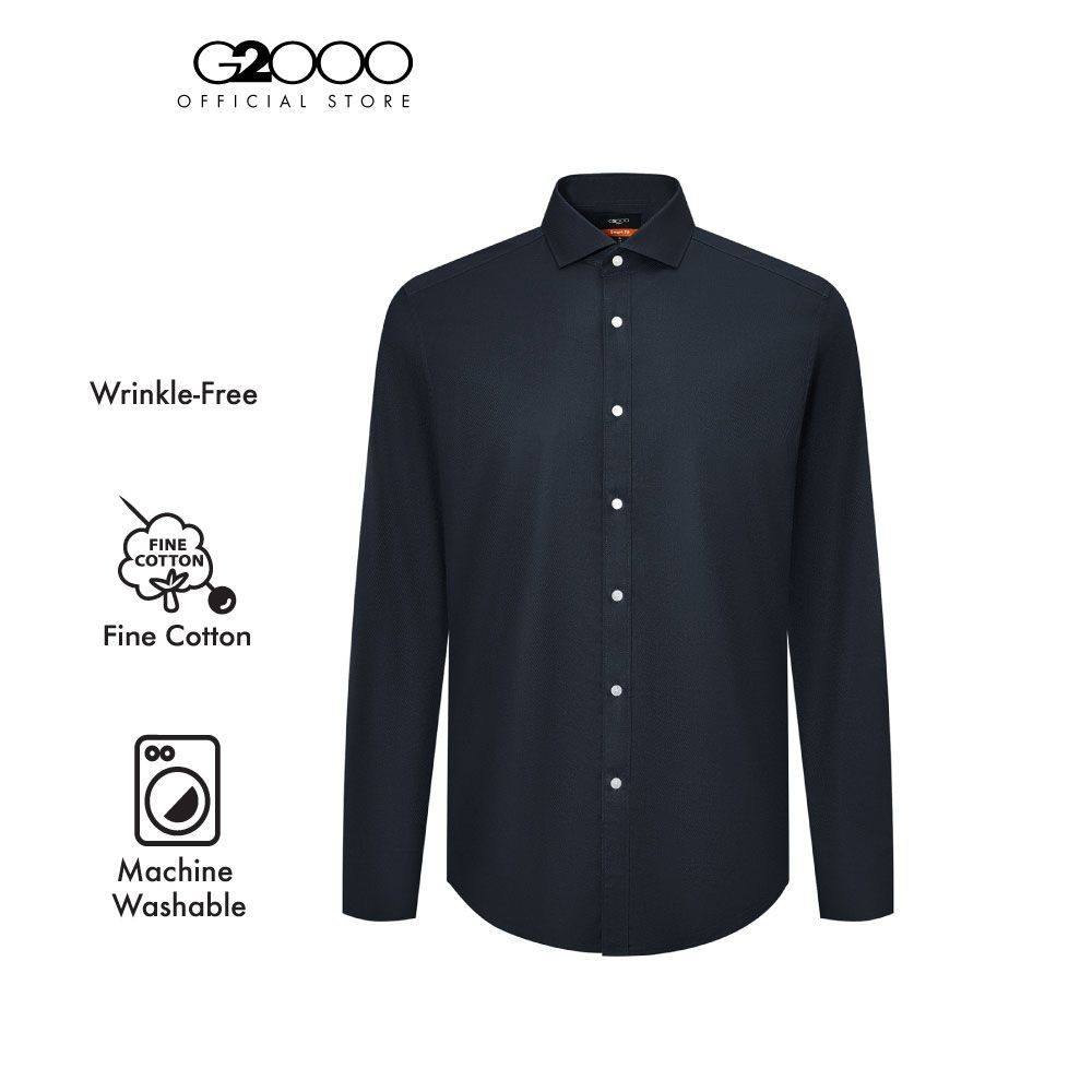 G2000 เสื้อเชิ้ตแขนยาวแบบทางการสำหรับผู้ชาย ทรง Smart Fit รุ