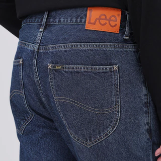LEE กางเกงยีนส์ผู้ชาย เอวกลาง ทรงตรง Dean รุ่น LE S426MDEAF02 สียีนส์เข้ม
