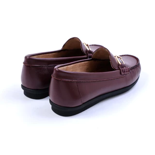 Hush Puppies รองเท้าผู้หญิง รุ่น HP 8WCFB2015H - สีม่วง (รองเท้าลำลองหนังแท้ แบบสวม)