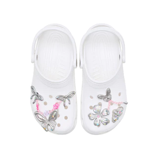 CROCS ตัวติดรองเท้า JIBBITZ™ SILVER META GEM FANTASY 5 PACK รุ่น 10018621 - MULTICOLOR