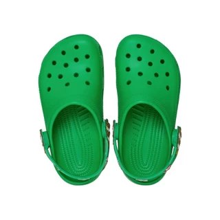 CROCS รองเท้าลำลองเด็ก CLASSIC HOLIDAY ICONS LIGHTS CLOG รุ่น 211888-3E8 - GRASS GREEN