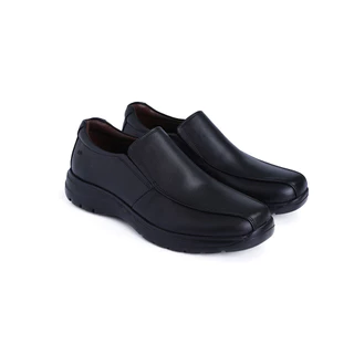 Hush Puppies รองเท้าผู้ชาย รุ่น HP 8HDFB0515A - สีดำ (รองเท้าทางการหนังแท้ แบบสวม)
