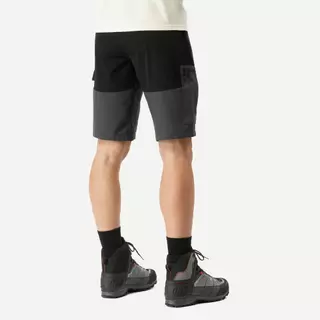 Decathlon Men'S Robust Trekking Shorts - Mt500 กางเกงขาสั้นที่ทนทานเพื่อการเดินป่าสำหรับผู้ชายรุ่น Mt500 - Dark Grey