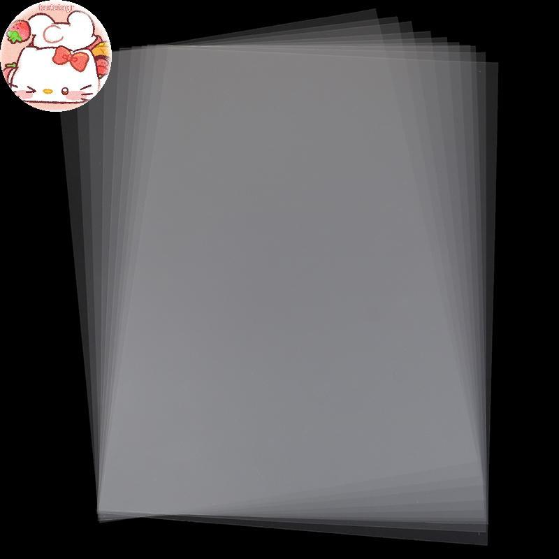 Tast 10 ชิ้น A4 Inkjet Laser Printing Transparency Film กระดาษถ่ายภาพ PCB Stencils EN