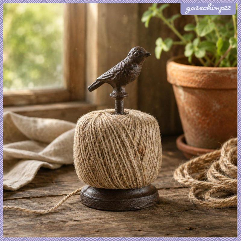 [Gazechimp] ขาตั้งแกนเหล็กหล่อ Easy Unwind Home Decor Rustic สําหรับที่วางนก 8812