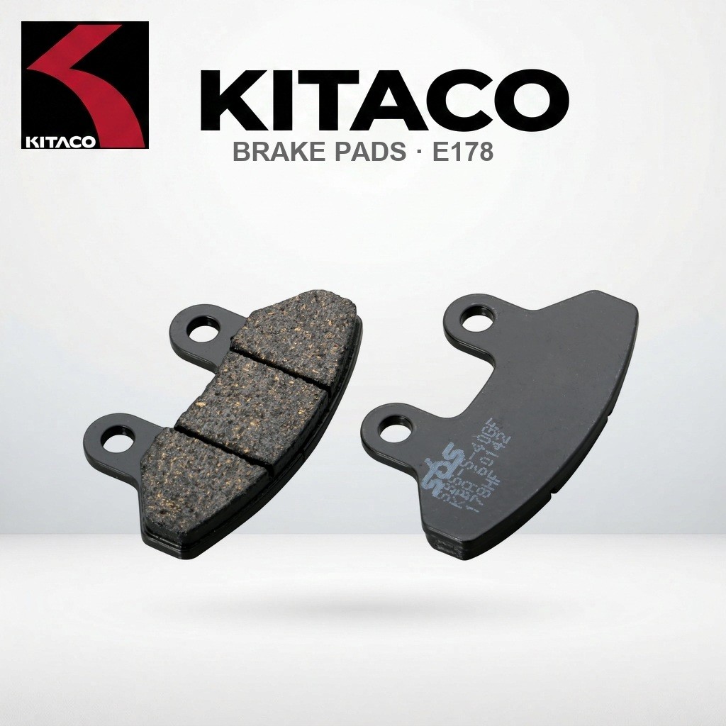 ผ้าเบรกเซรามิก KITACO SBS (E178) 777-0178000 มอเตอร์ไซค์ | KITACO SBS Ceramic Brake Pads, E178, 777-