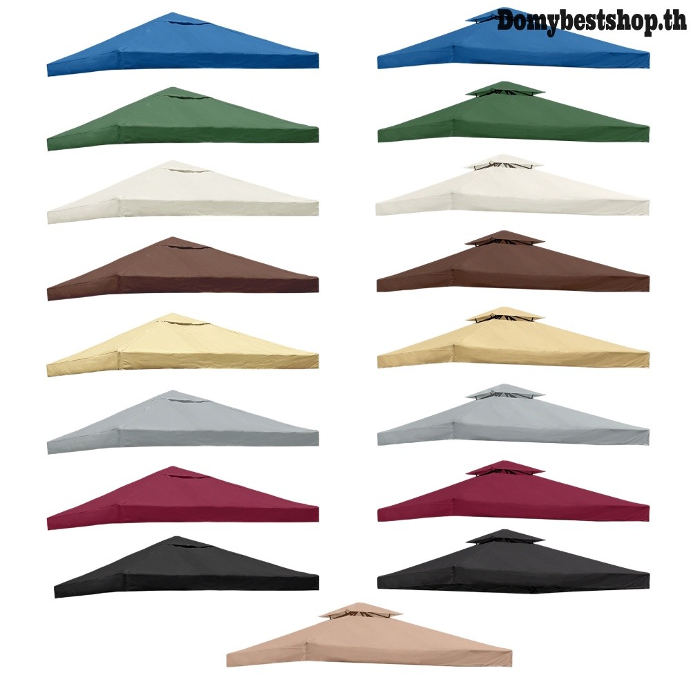 Canopy Top Replacement สําหรับลานกลางแจ้ง Gazebo Shelter
