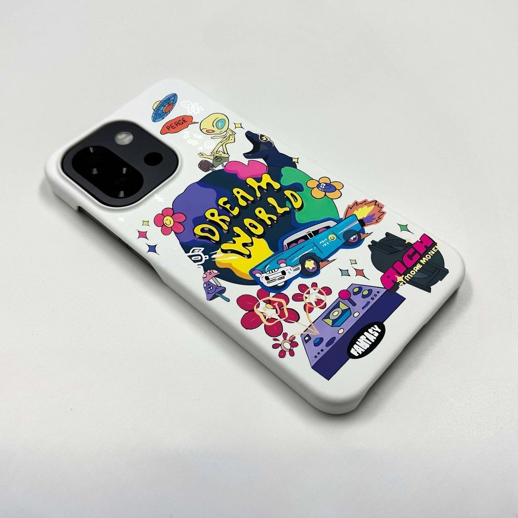 เคสโทรศัพท์ Graffiti Starman Plus 13T OnePlus 13 Creative 1 Plus 12 Half Edge Hard Case 1+1/10pro สิ