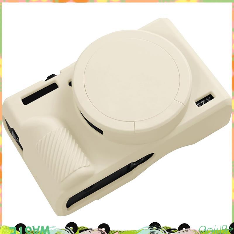 เคส G7X Mark III 1 ชิ้น, ฝาครอบป้องกันซิลิโคนอ่อนนุ่มสําหรับ G7X Mark 3, ป้องกันการตกและทนต่อการสึกห