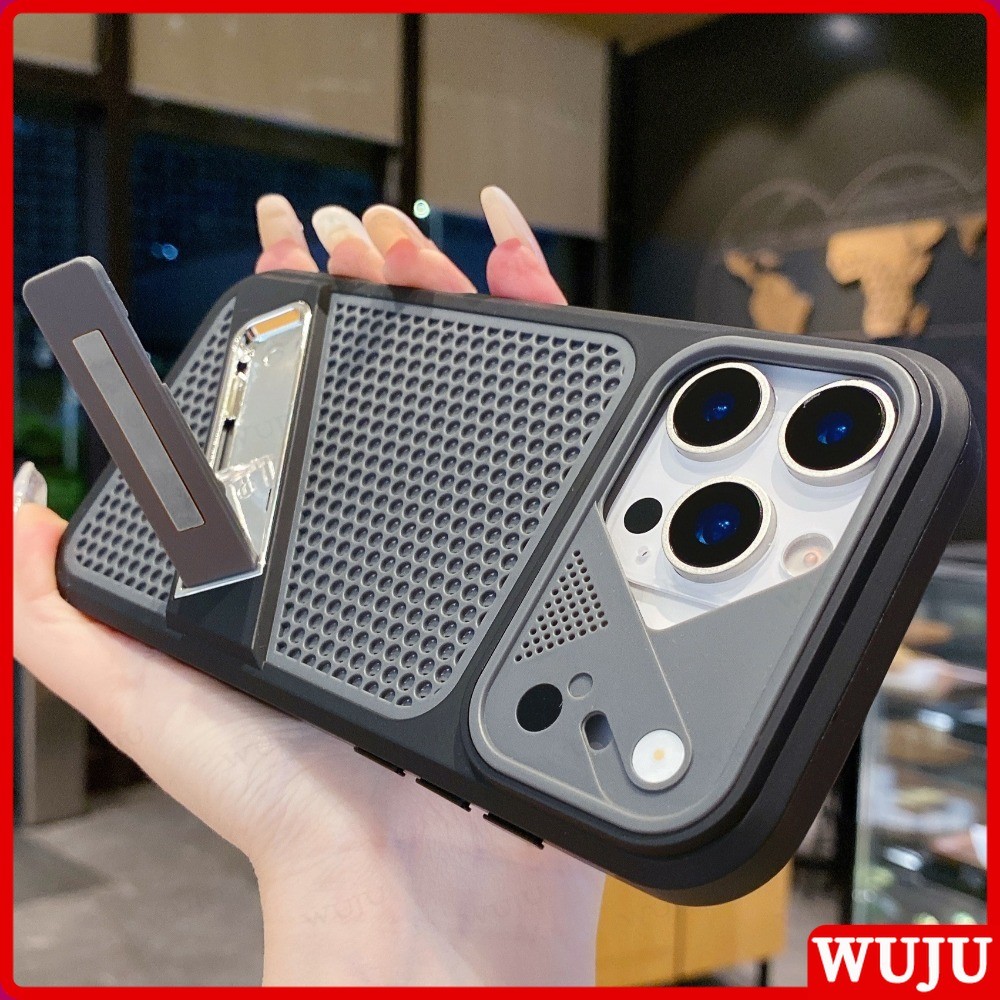 เคสแม่เหล็ก WUJU เข้ากันได้กับ IPhone 17 16 15 14 13 12 11 Pro Max พร้อมกันชน TPU กันกระแทก และด้ามจับพื้นผิวลื่น