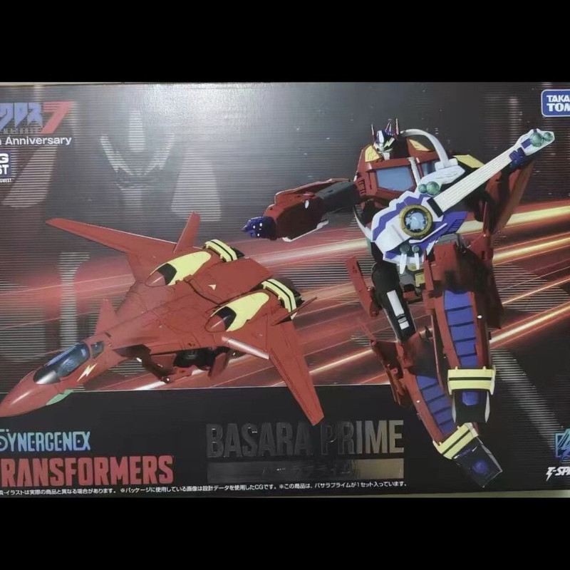 ยี่ห้อใหม่ที่ยังไม่ได้เปิด TAKARA Transformers Macross 7 Barcelona Optimus Prime
