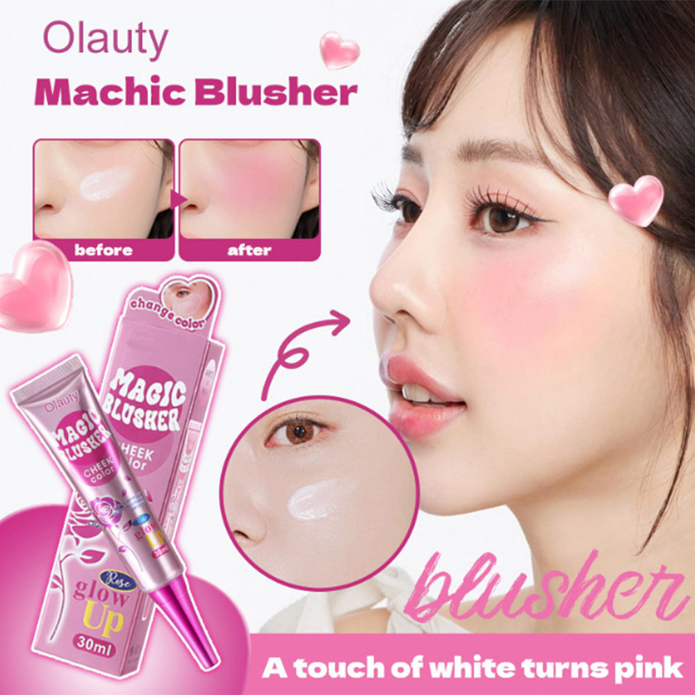 Olauty Magic Blusher  Natural Glow Temperature Change Cheek Blush