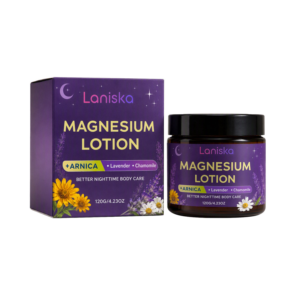 Laniska Night Cream Lavender Plant Extract Moisturizing Soothing Skin Body Care
