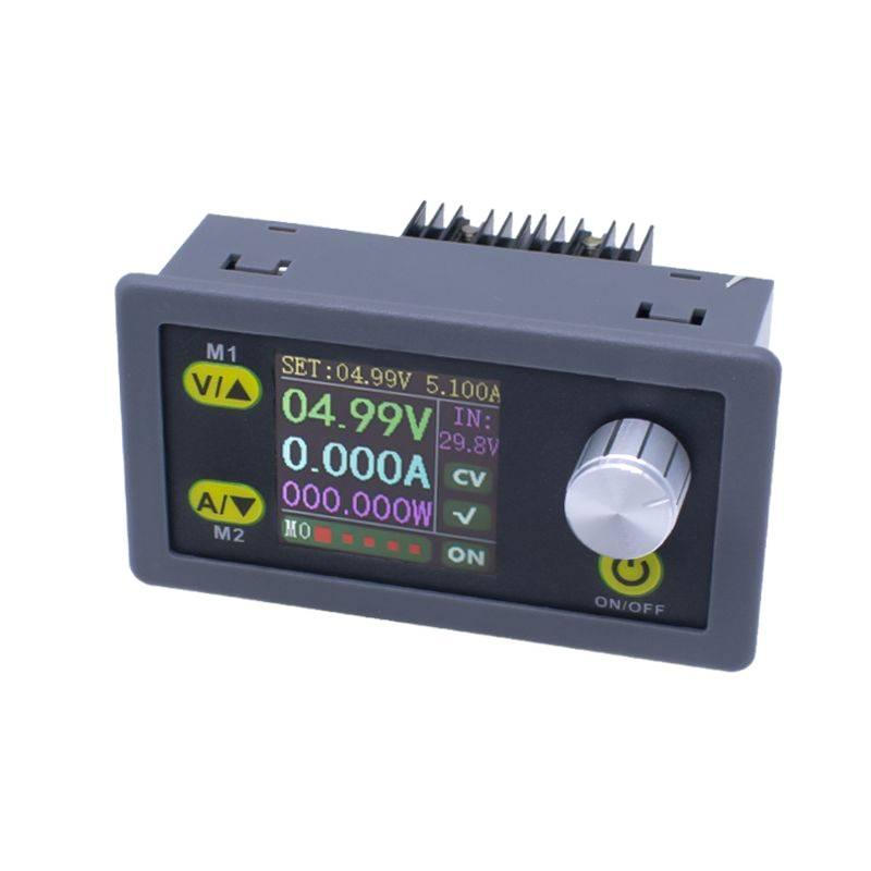 WZ5005E ปรับ CNC DC แรงดันไฟฟ้าจอแสดงผล LCD แรงดันไฟฟ้าแอมป์มิเตอร์ Buck โมดูล 50V5A