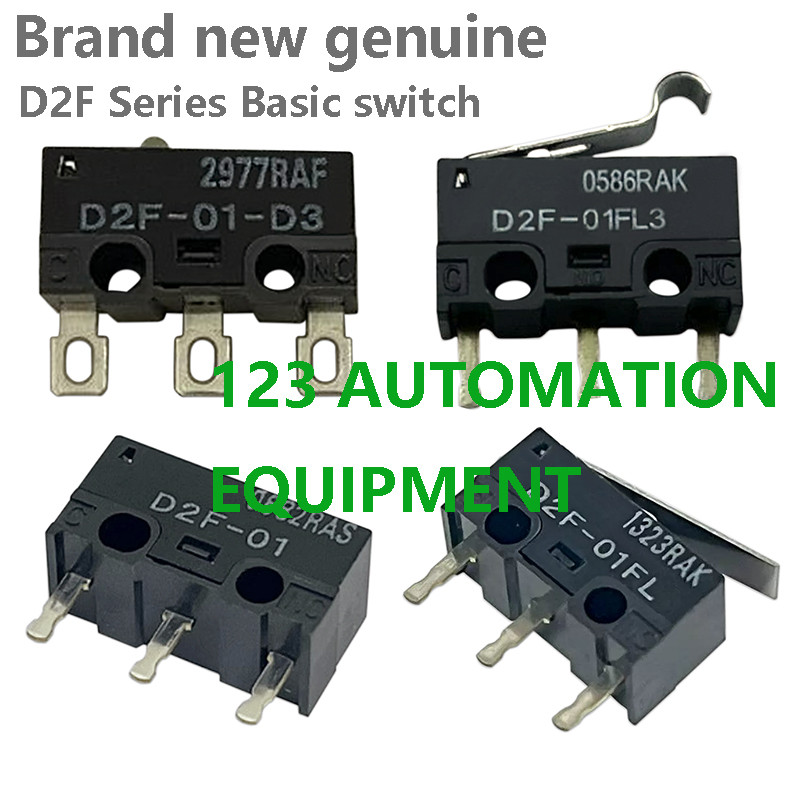 20PCS ของแท้ใหม่ Omron D2F D2F-01 01F 01FL 01FL3 01L 01F-T 01L-A1 01FL-D 01-D3 Subminiature Basic Sw