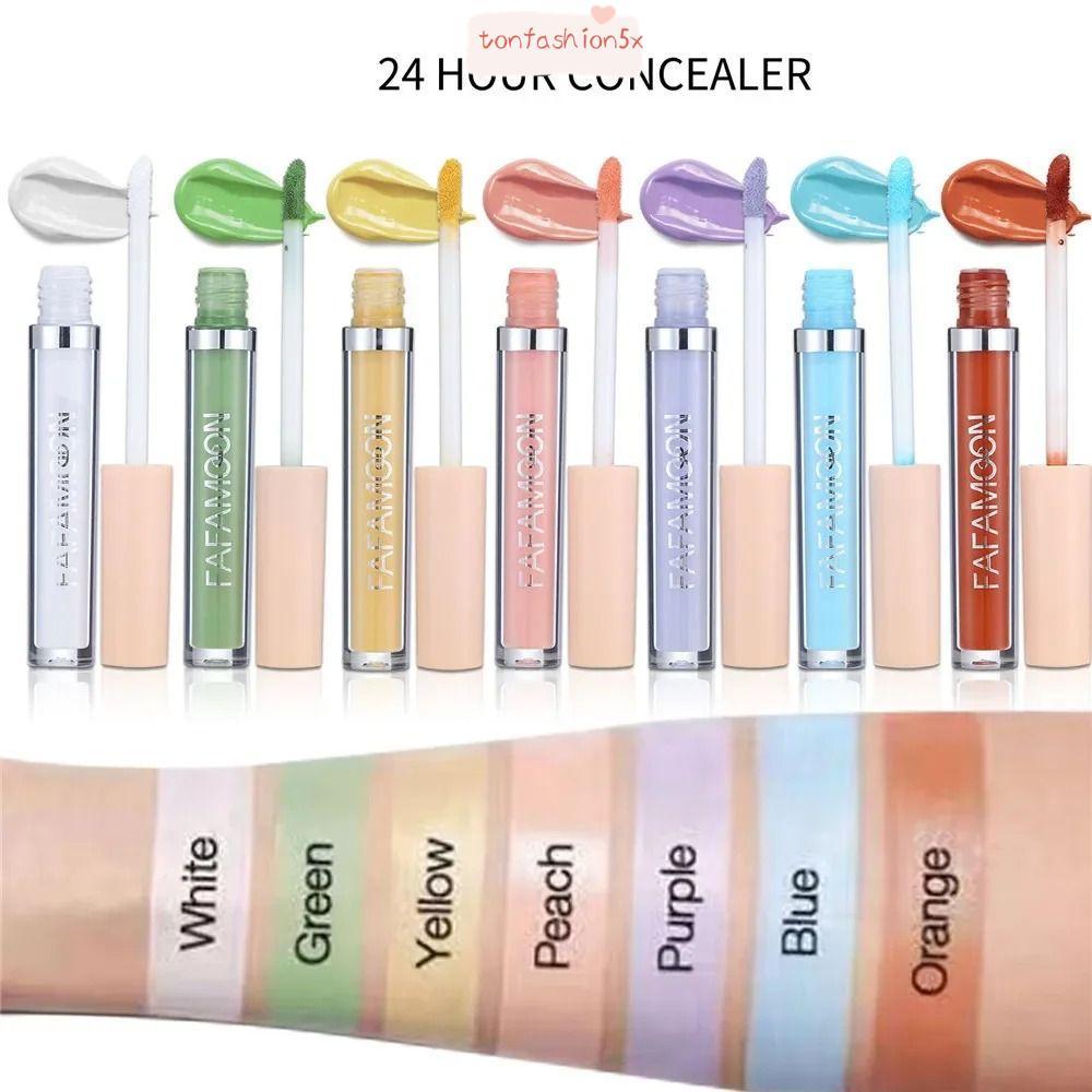 ครีมรองพื้น ITRUMPET, Full Coverage 2.5ML Liquid CONCEALER, Cover Spot Acne Dark Circles Face Makeup