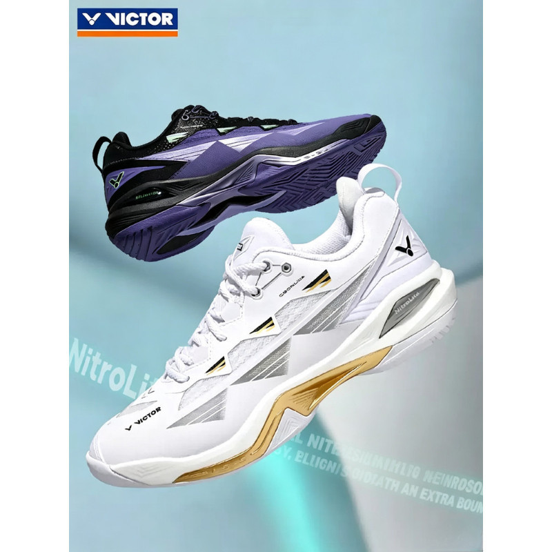 VICTOR C90NLite รองเท้ากีฬาแบดมินตัน ชายหญิง ระบายอากาศ ดูดซับแรงกระแทก มืออาชีพ
