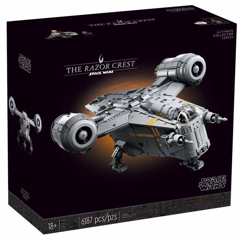 เข้ากันได้กับ 75331 Star Wars Collection มีดโกน Crown ขนาดใหญ่ผู้ใหญ่ประกอบอาคารบล็อกของเล่นรุ่น
