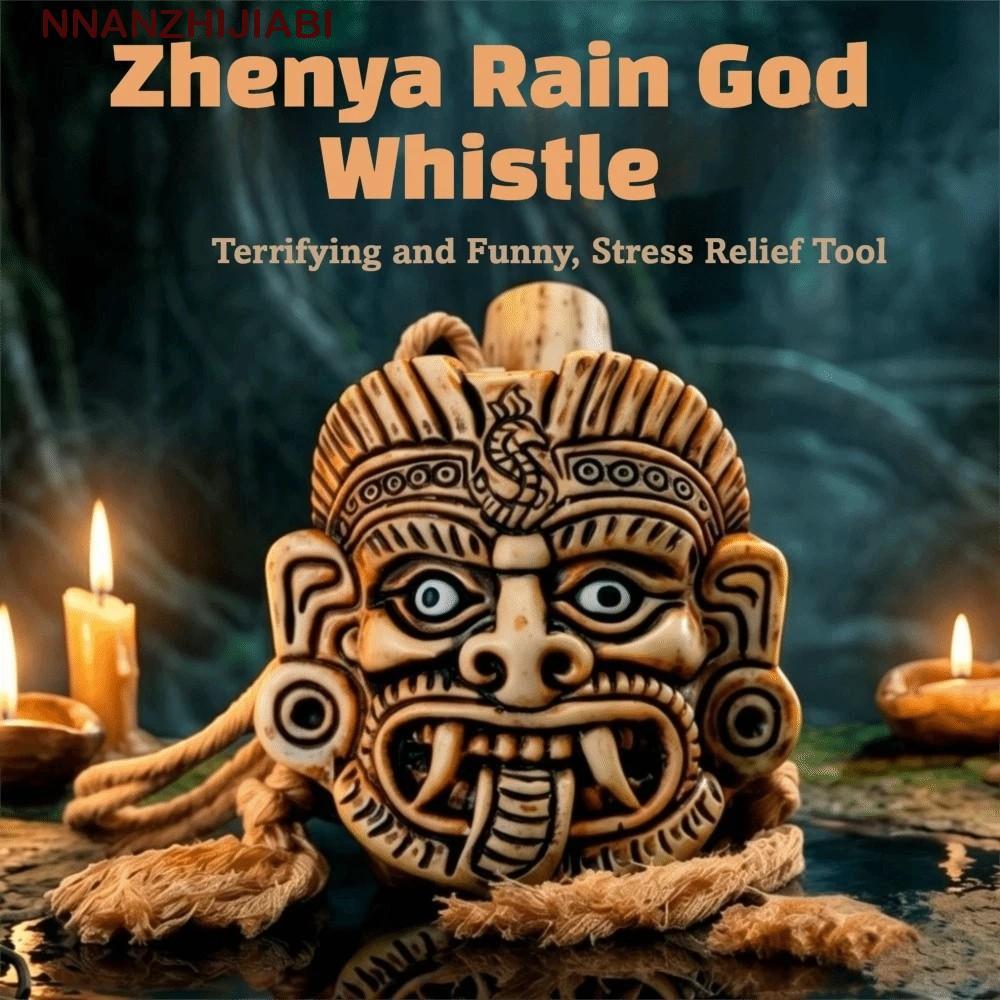 NANZHIJIABI Aztec Death Whistle, Spooky Screaming Bone-Chilling Horror Sound กรีดร้องเสียงที่น่าตื่น