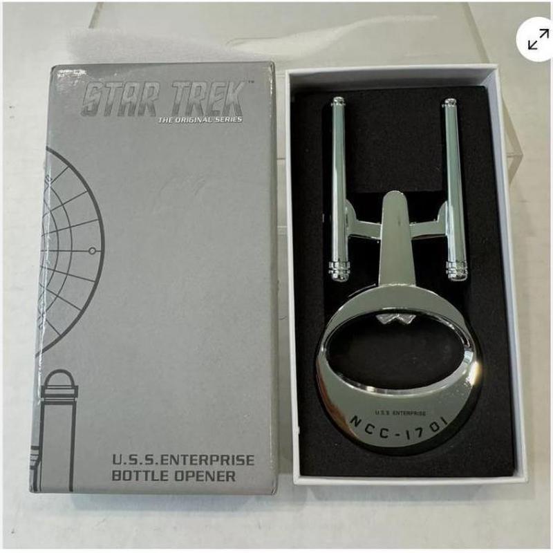 Star Trek ที่เปิดขวด สินค้าภาพยนตร์ USS Enterprise ที่เปิดขวด Tail Order