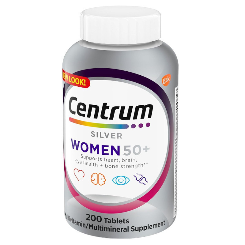 Centrum Silver Women 50+ Multivitamin USA วิตามินรวมสำหรับผู้หญิง วิตามินรวมสำหรับผู้ชาย