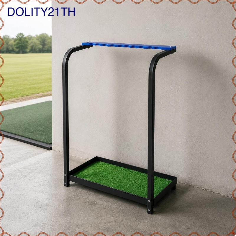 [dolity21th] 9-Slot Golf Club Storage Holder Organizer Heavy Duty Golf Club Rack Indoor and