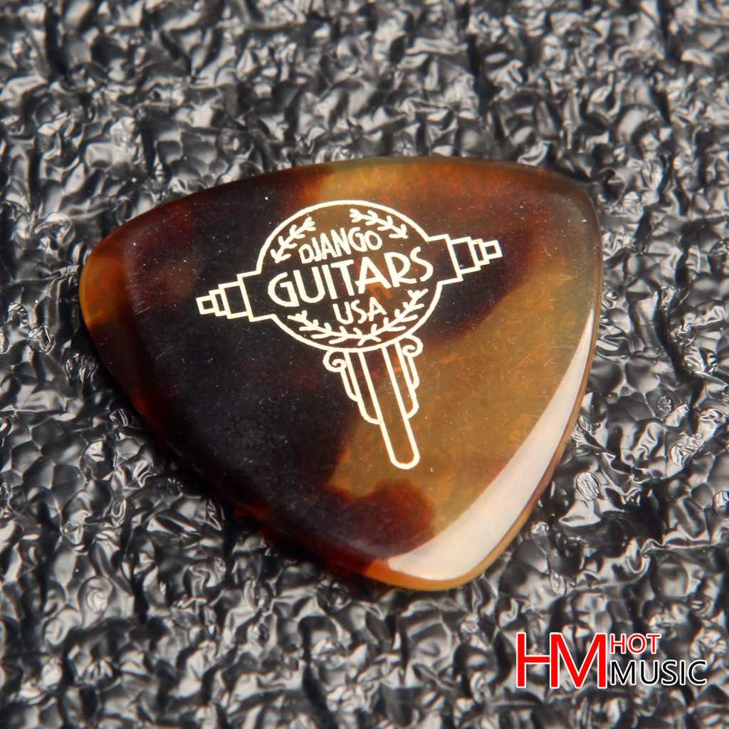 American Django Gypsy 2.5 มม. Gypsy Jazz Pick Big Triangle Hand Polishing Guitar Pick