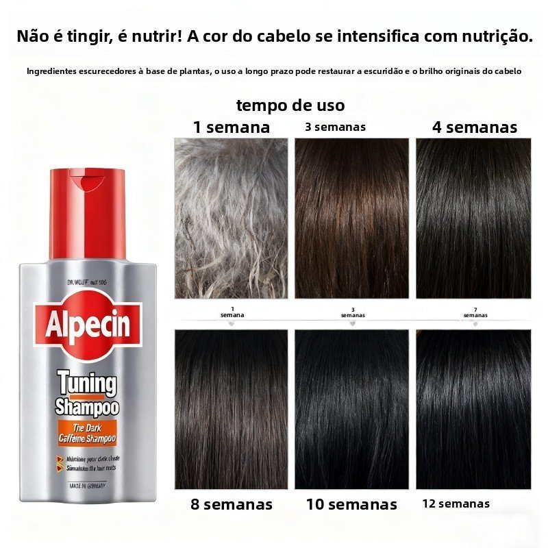 [ของแท้ดั้งเดิม] Alpin Tuning Shampoo 200ml The Dark Caffeine Shampoo The Dark Caffeine Shampoo Mois